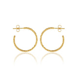 Texture Hoops Earrings
