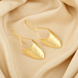 Hammered Dangle Earrings