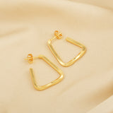Twisted Hoop Earrings