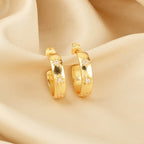 White Zircon Hoop Earrings - La Vitá Jewels