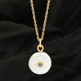 Baroque Pearl with Amethyst Gemstone Necklace