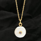 Baroque Pearl with Amethyst Gemstone Necklace - La Vitá Jewels