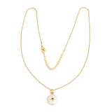 Baroque Pearl with Amethyst Gemstone Necklace