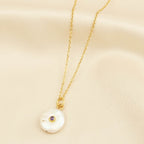 Baroque Pearl with Amethyst Gemstone Necklace - La Vitá Jewels