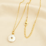 Baroque Pearl with Amethyst Gemstone Necklace