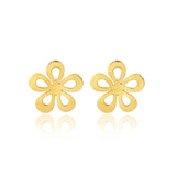 Floral Shape Stud Earrings