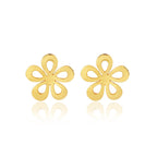 Floral Shape Stud Earrings - La Vitá Jewels