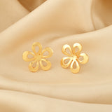 Floral Shape Stud Earrings