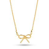 Ribbon Knot Necklaces