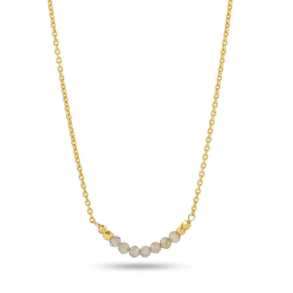 Labradorite Beads Necklaces - La Vitá Jewels