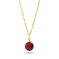 Ruby Gemstone Necklaces - La Vitá Jewels