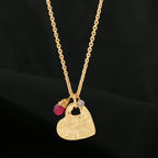 Forever In Love Gemstone Necklace - La Vitá Jewels