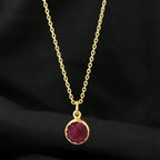Ruby Gemstone Necklaces - La Vitá Jewels