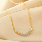 Labradorite Beads Necklaces - La Vitá Jewels