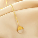 Labradorite and Rainbow Y shape Lariat Necklaces - La Vitá Jewels