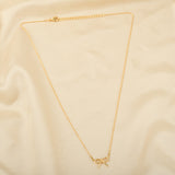 Ribbon Knot Necklaces