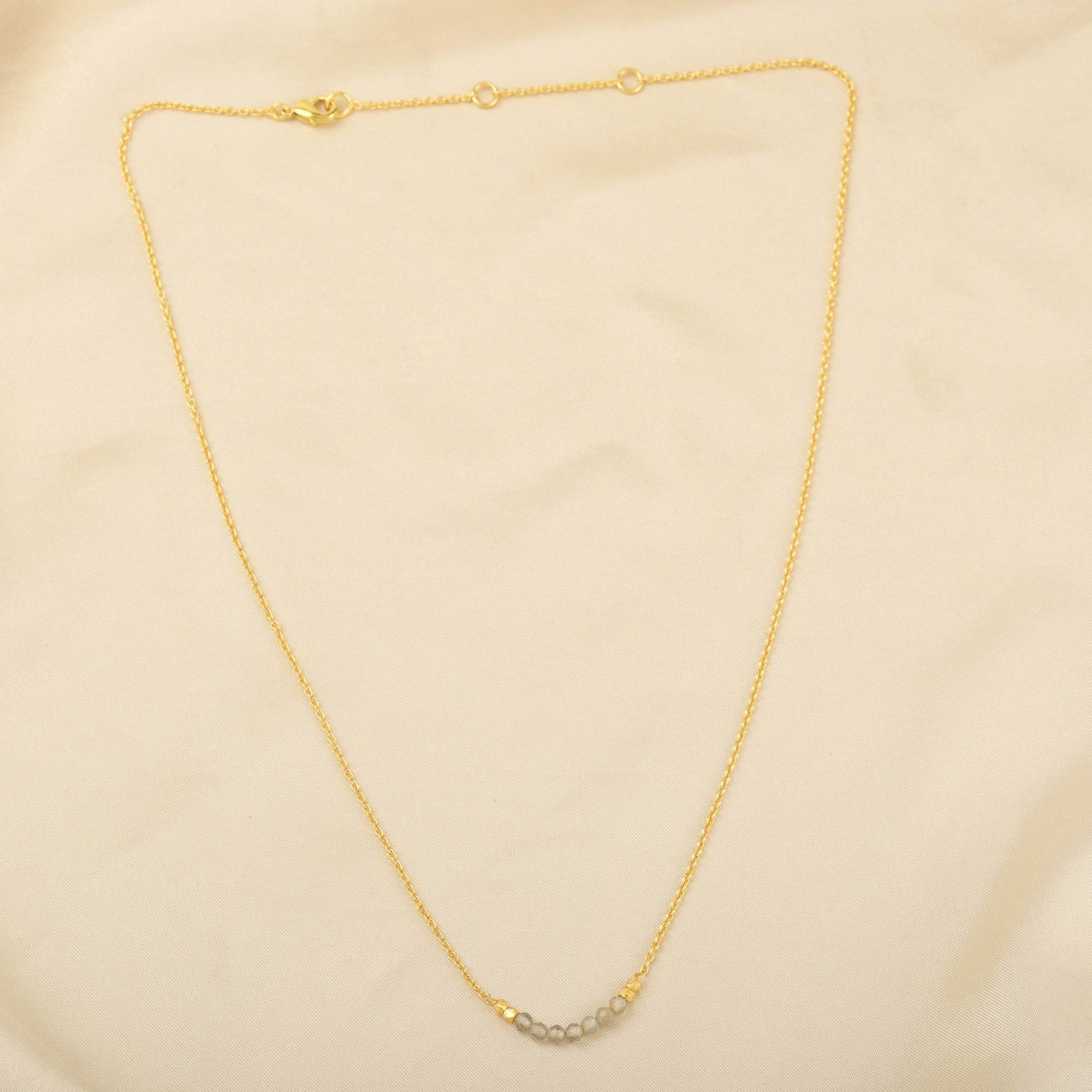 Labradorite Beads Necklaces - La Vitá Jewels