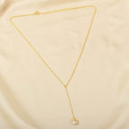 Labradorite and Rainbow Y shape Lariat Necklaces - La Vitá Jewels