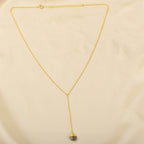 Labradorite and Rainbow Y shape Lariat Necklaces - La Vitá Jewels