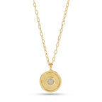 Golden Harmony Moonstone Necklace - La Vitá Jewels
