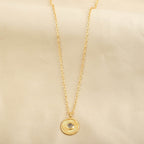 Golden Harmony Moonstone Necklace - La Vitá Jewels
