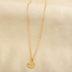 Jessie Disc Zirconia Necklace - La Vitá Jewels