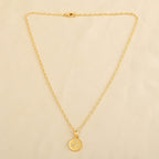 Jessie Disc Zirconia Necklace - La Vitá Jewels