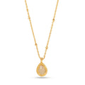 Allena White Chalcy Necklace - La Vitá Jewels
