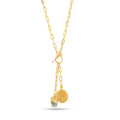 Palm Tree with Aquamarine Gemstone Necklaces - La Vitá Jewels