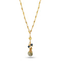 Multi stone with Ball Chain Necklaces - La Vitá Jewels