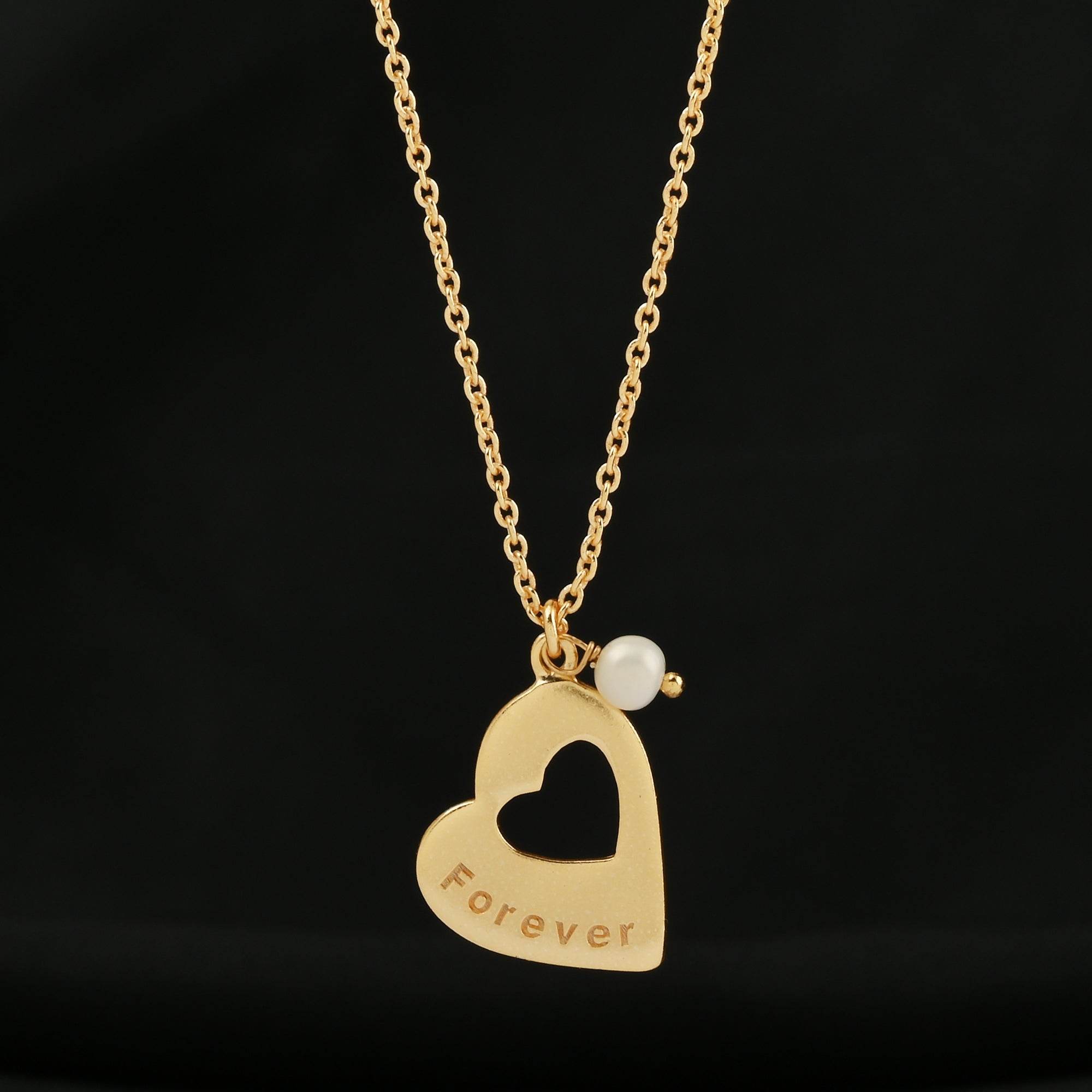 Forever In Love Pearl Necklace - La Vitá Jewels