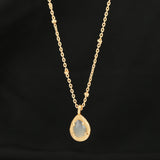 Allena White Chalcy Necklace