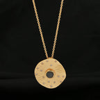 Labradorite and White CZ Sparkling Awareness Necklace - La Vitá Jewels