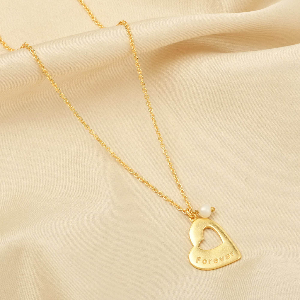 Forever In Love Pearl Necklace - La Vitá Jewels