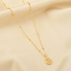 Allena White Chalcy Necklace - La Vitá Jewels