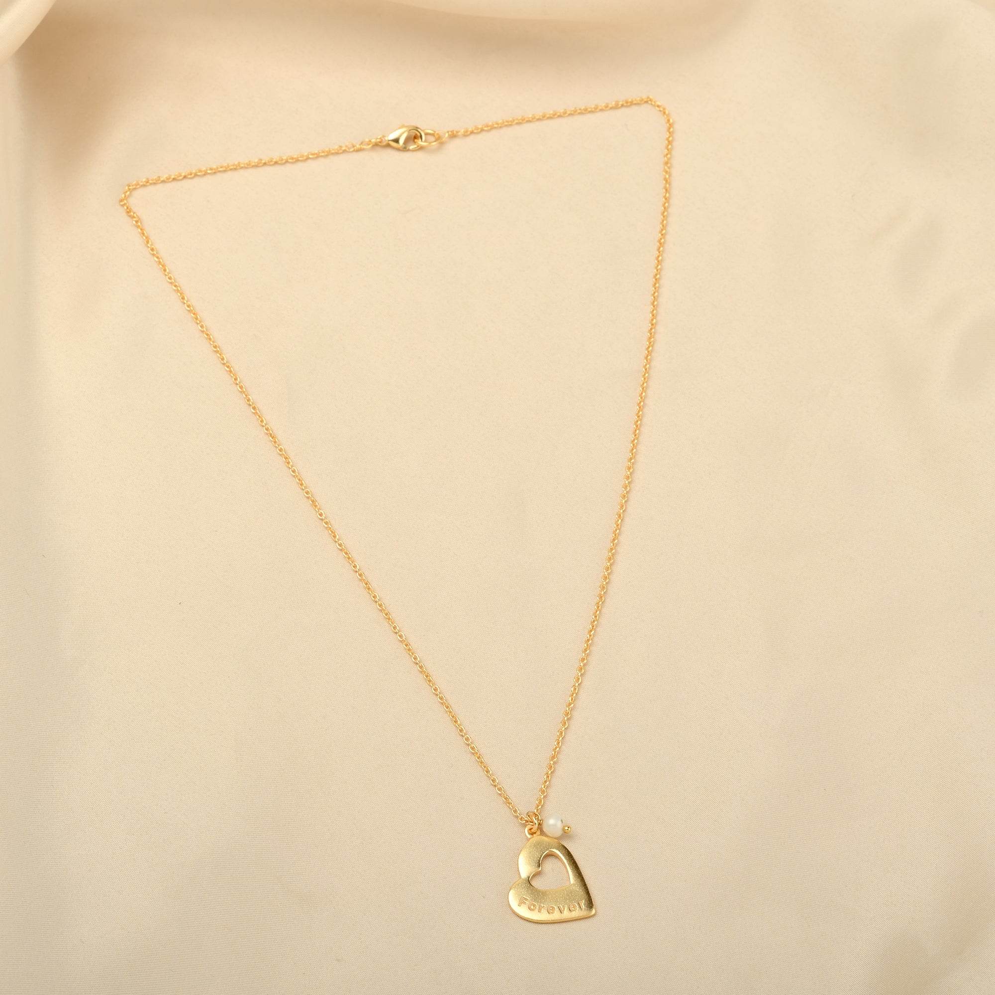 Forever In Love Pearl Necklace - La Vitá Jewels