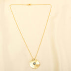 Labradorite and White CZ Sparkling Awareness Necklace - La Vitá Jewels