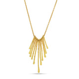 Metal Fringe Necklaces