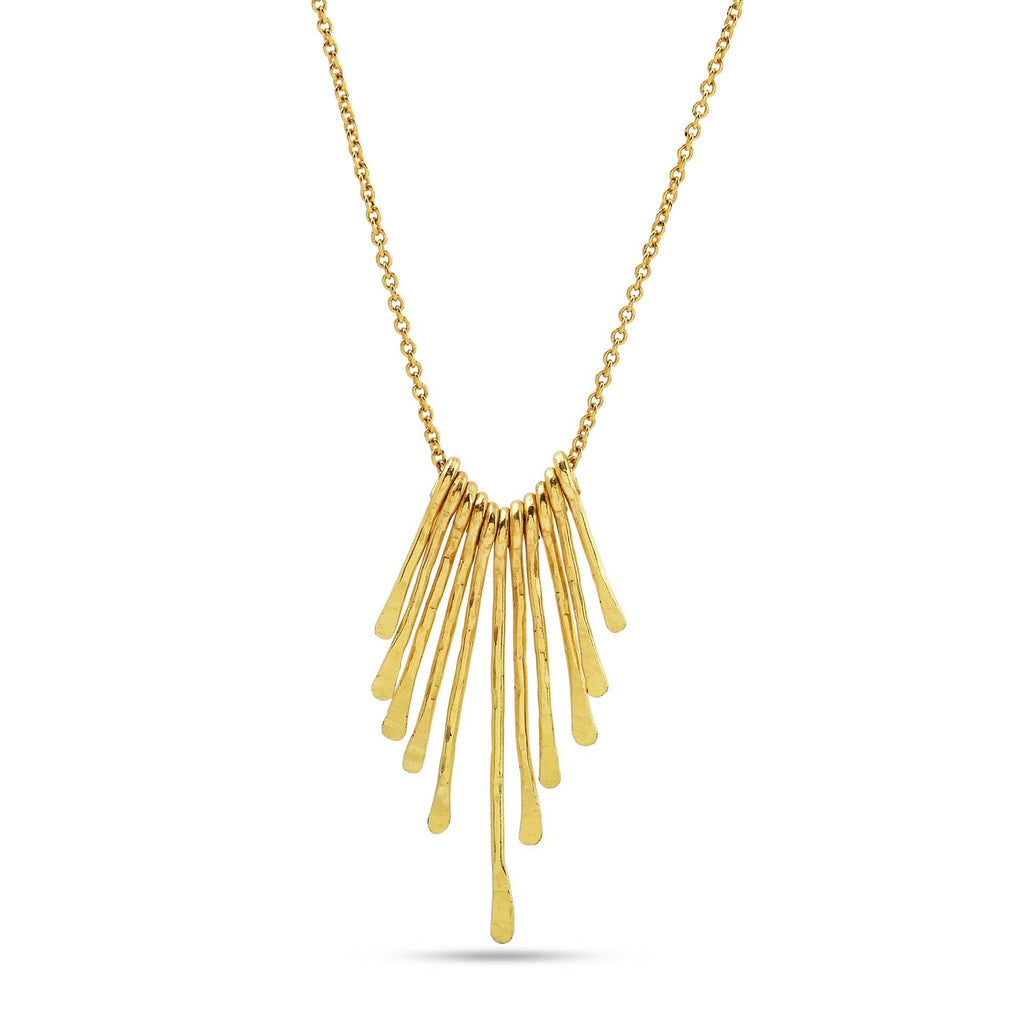 Metal Fringe Necklaces - La Vitá Jewels