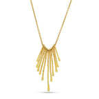 Metal Fringe Necklaces - La Vitá Jewels