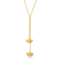 Biloba-Ginkgo Metal Leaf Necklaces - La Vitá Jewels