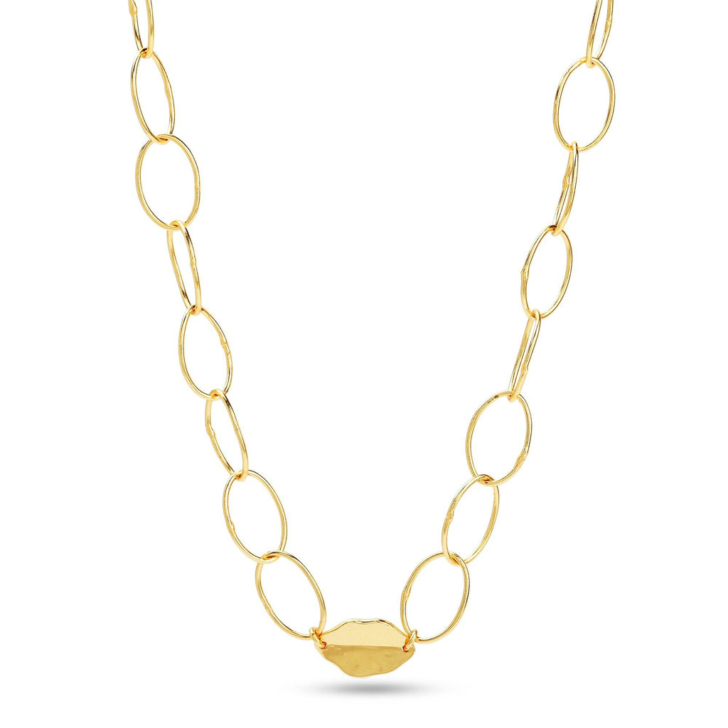 Frida Interlocking Chain Necklace - La Vitá Jewels