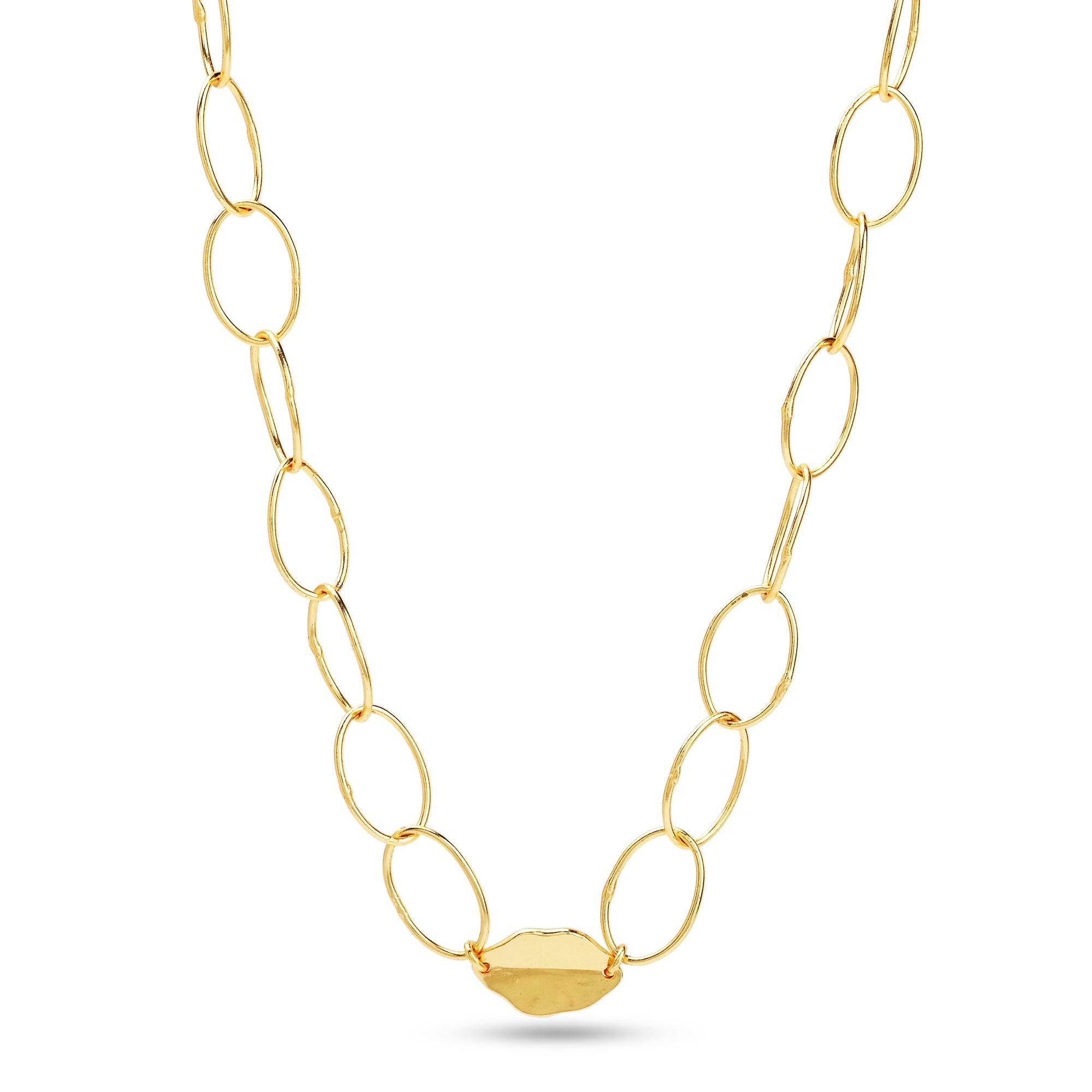 Frida Interlocking Chain Necklace - La Vitá Jewels