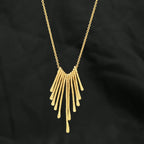 Metal Fringe Necklaces - La Vitá Jewels
