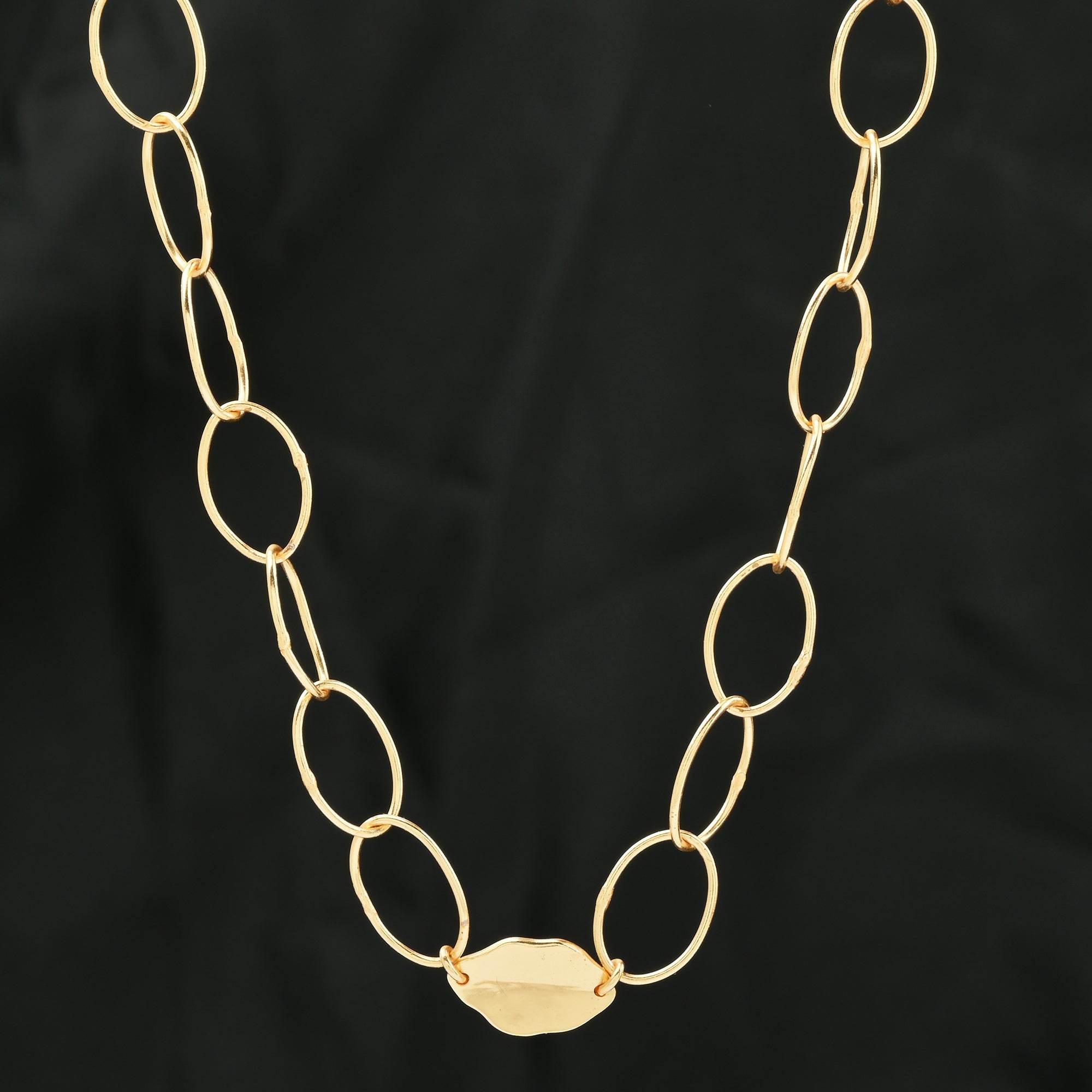 Frida Interlocking Chain Necklace - La Vitá Jewels