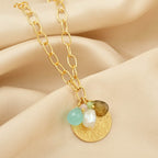 Kiara Multi Stone Necklace - La Vitá Jewels