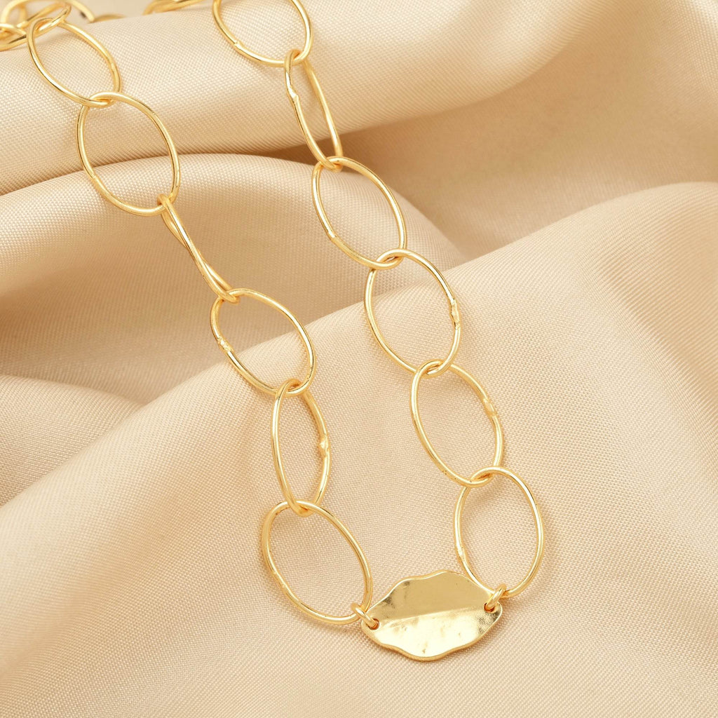 Frida Interlocking Chain Necklace - La Vitá Jewels