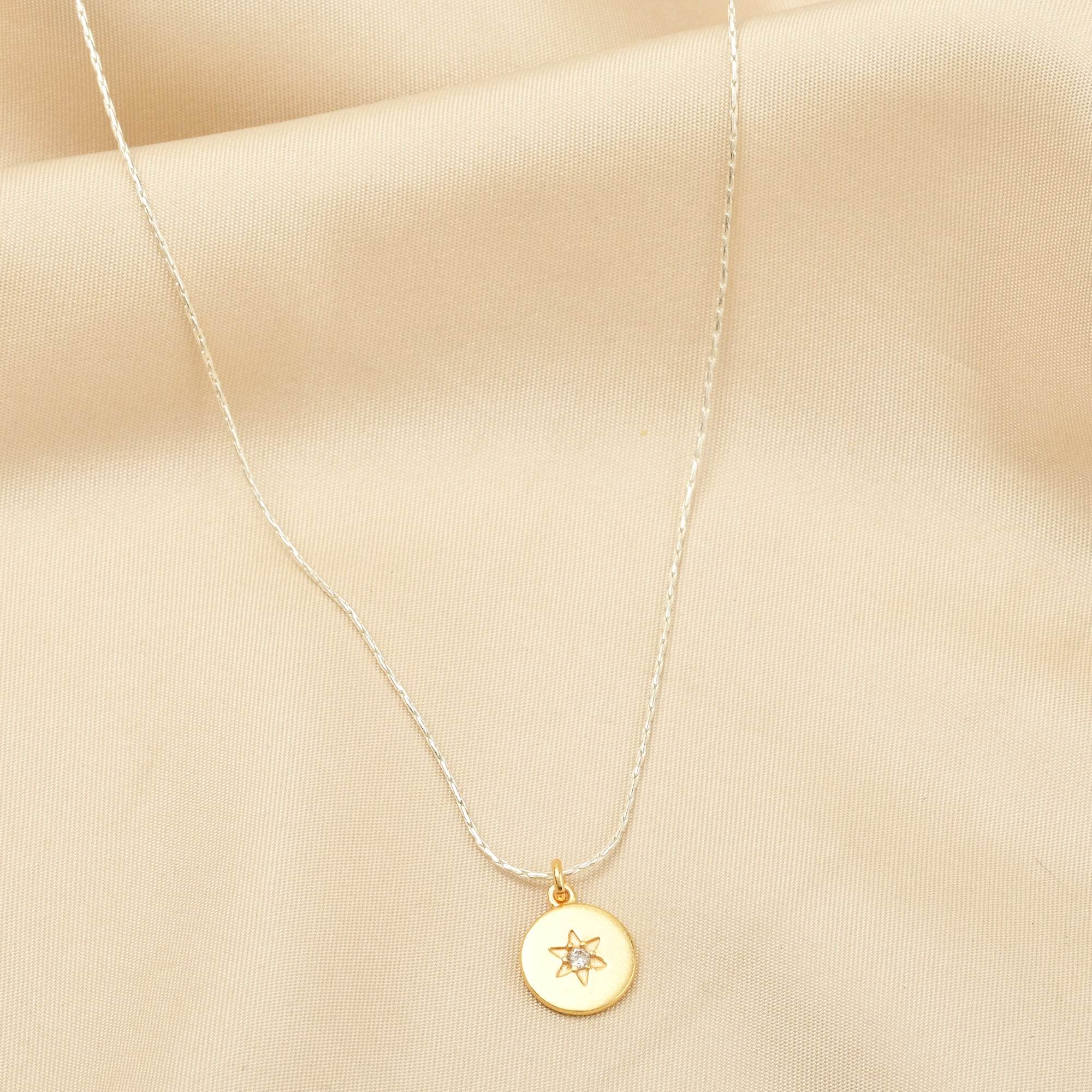 Cubic Zirconia North Star Celestial Blessings Necklace - La Vitá Jewels