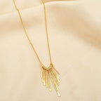 Metal Fringe Necklaces - La Vitá Jewels