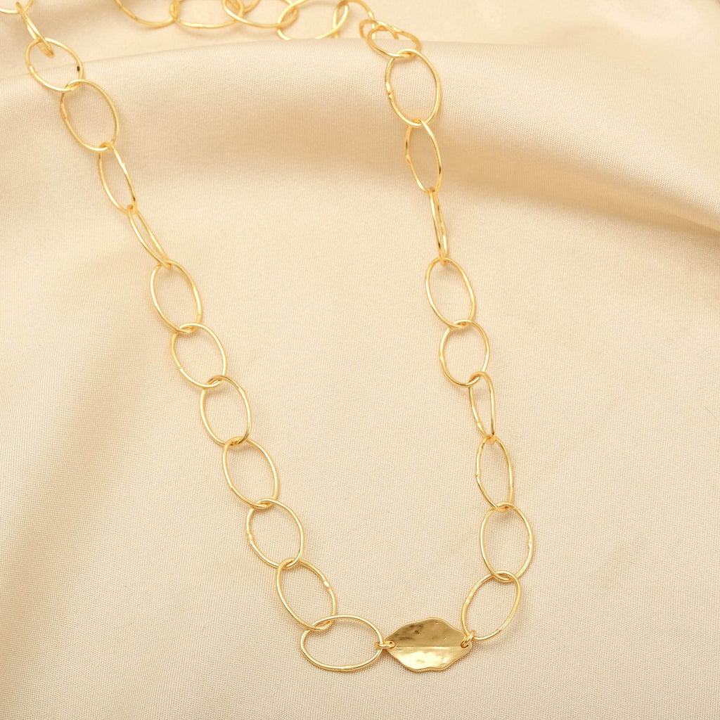 Frida Interlocking Chain Necklace - La Vitá Jewels